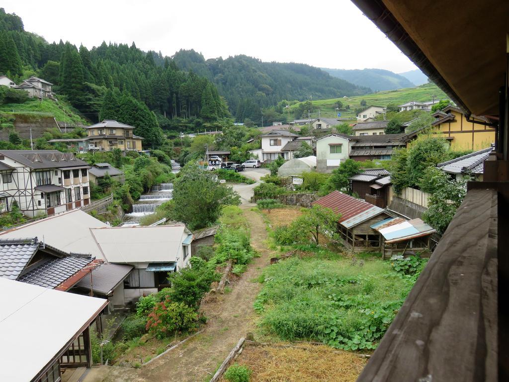 Yunohira Kamiyanagiya Hotel Yufu Bagian luar foto